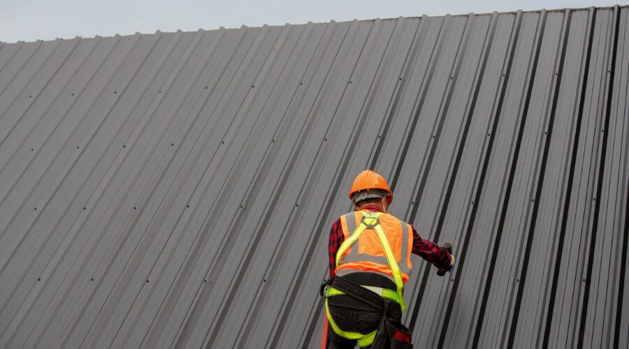 Professional metal roof installation services in La Pine, OR